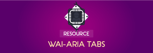 Imagem para WAI-ARIA Tabs
