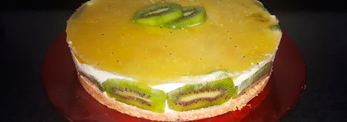 Imagem para Cheesecake de Kiwi - Sem forno